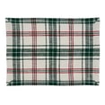 thumbnail image 4 of Fennco Styles Holiday Plaid Cotton Table Runner 14" W x 72" L - Green &amp; White Festive Table Cover for Home Décor, Banquet, Christmas, Family Gathering and Special Occasion, 4 of 7