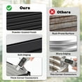 thumbnail image 4 of Outsunny 4' x 4' x 1' Galvanized Raised Garden Bed, Planter Raised Bed with Steel Frame for Vegetables, Flowers, Plants and Herbs, Gray, 4 of 9