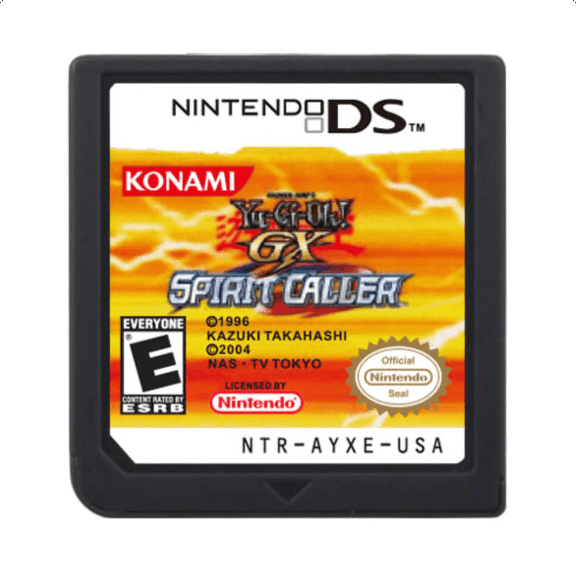 Yu-Gi-Oh! GX Spirit Caller DS Game Cartridges US Version