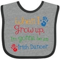 thumbnail image 3 of Inktastic Irish Dancer Future Boys or Girls Baby Bib, 3 of 4