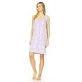 thumbnail image 2 of Lati Fashion Women Nightgown Sleeveless Female Nightgowns & Sleepshirts Purple Large, 2 of 4