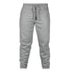 thumbnail image 2 of Pantalones deportivos para hombre, leggings casuales para correr, pantalones elásticos de terciopelo, placa ligera, color sólido, 2 of 5