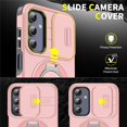 thumbnail image 4 of for Samsung Galaxy A15 4G/5G Case, Military Grade Shockproof Bumper Rugged Rotating Stand Ring Holder Anti-Scratch Magnetic Cover Compatible with Car Mount Case,Pink,For Galaxy A15 4G/5G, 4 of 10