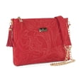 thumbnail image 3 of Bolso tipo Crossbody para Dama AngeLozano Modelo Arena Roja Grabada, 3 of 3