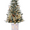 Snowflake Light Base-No 8 Mode, variant on JoanKaren 3ft Pre-Lit Snow Frosted Tabletop Christmas Trees,Artificial Xmas Tree with 78 Warm White Lights,8 Lighting Modes,Snowflake Light Base