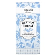LilyAna Naturals Retinol Cream - Made in USA, Anti Aging Moisturizer for Face and Neck,Wrinkle, Retinol Complex - 1.7oz