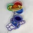 thumbnail image 3 of Handmadetneonsign Ballons Astronaut Neon Sign, Space Astronaut Wall Art Decor, Bedroom Bar Pub Coffee Wall Decor, 3 of 5