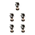 thumbnail image 1 of Kearding Candelabros de patrón clásico con imágenes vívidas para la decoración de Halloween Candelero funcional A Type2 NO2, 1 of 6