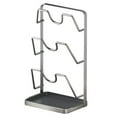 thumbnail image 2 of Pot Lid Organizer Rack,Pot Lid Holder While Cooking,Kitchen Pot Lid Storage Rack for stove top,Multifunctional Kitchen Pot Lid Organizer for Countertop(Silver,3-Layer), 2 of 9