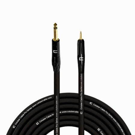 Coluber Cable 1/4" TS Male to 3.5 TS Male - Pro 3-Pin Microphone Connector