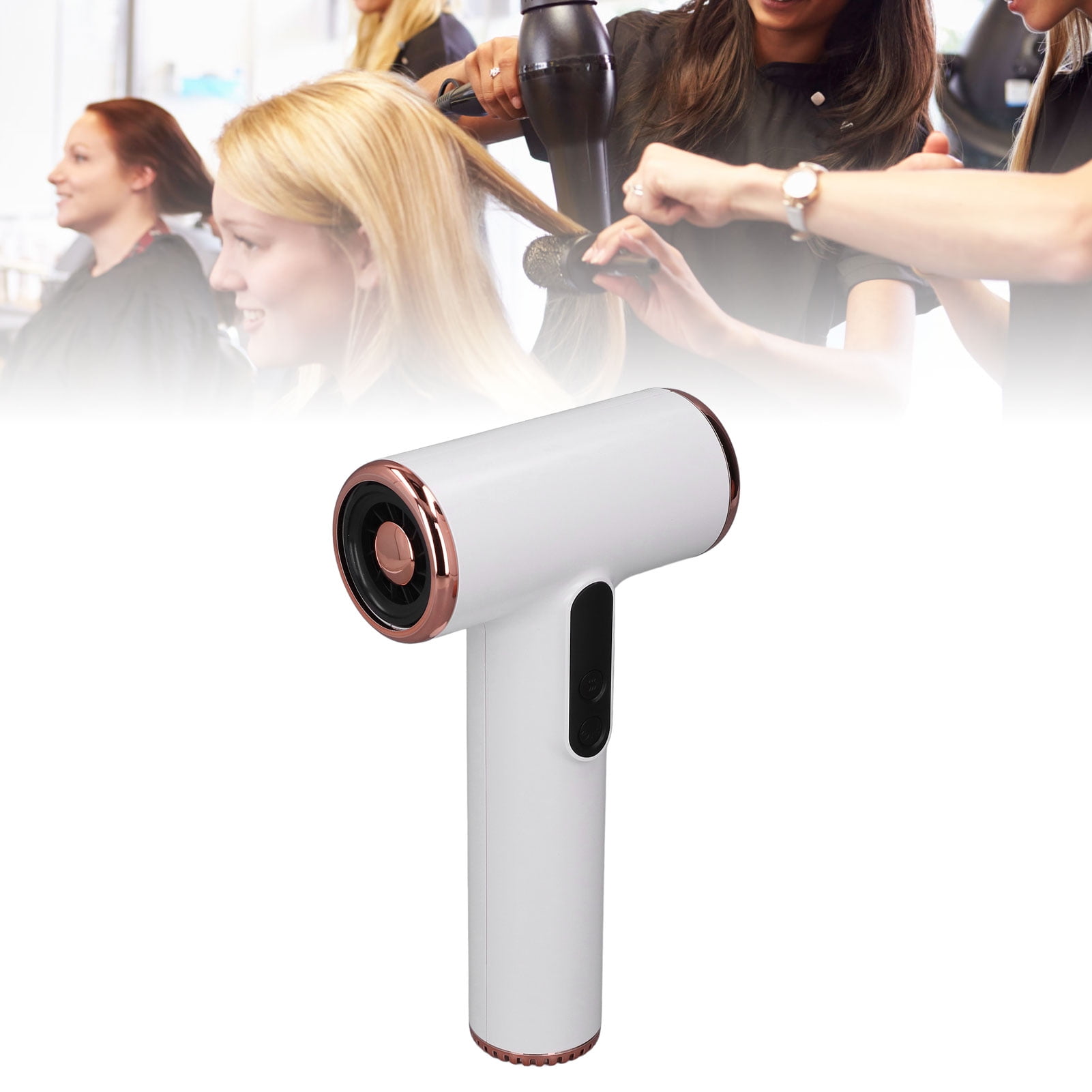 Ionic Hair Dryer, High Speed Blow Dryer with Nozzle, Powerful 200W