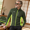 Armygreen-yellow-Small, variant on Armygreen-yellow Medium Men's Winter Thermal Windproof Cycling Running Jacket