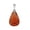 Red Carnelian, variant on 50ocs Natural Stone Water Drop Pendant Round Tear Pendants Jewelry Necklace -Red Carnelian