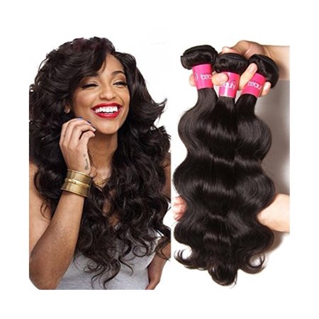 Longqi Beauty Brazilian Body Wave Hair 3 Bundles 100 Unprocessed