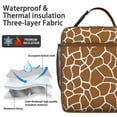 thumbnail image 2 of Giraffe Insulated Lunch Bag Box Teen Reusable Lunch Tote Bag Waterproof Lunch Box Containers School Camping, 2 of 5