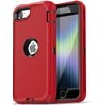 thumbnail image 1 of Entronix Funda Resistente para iPhone 11 Pro Max, Triple Capa a Prueba de Golpes y Protección contra Caídas, Color Rojo, 1 of 6