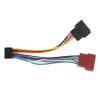 Arnés de cableado ISO de diseño delicado adaptador de conector de Ehuebsd telar de 16 pines para Radio estéreo de coche KENWOOD gran oferta