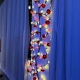 thumbnail image 5 of Rose LED Tree Branch Lights for Wall, Rose Flower Willow Vine Twig Decor Garland with 144 LED Lights and Remote,8 Lighting Modes,Christmas Decorations Indoor for Home Wall Door Window (90inch), 5 of 8