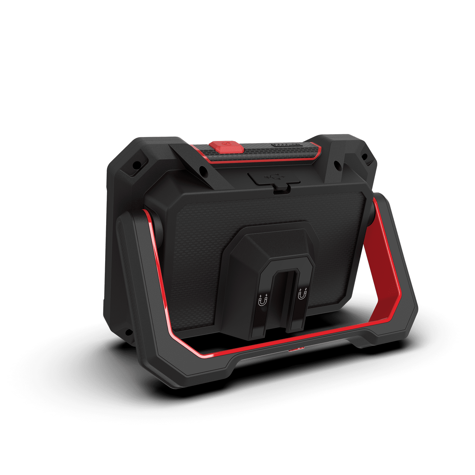Hyper Tough Hyper Stack 9 inch Rechargeable LED Work Light with 6000 Lumens and Magnetic Base