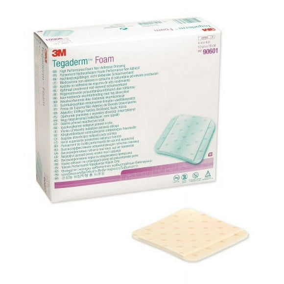 3M Tegaderm Foam Non Adhesive Dressing 90601, 10 Pieces