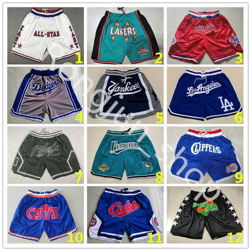 NBA_ Men Team Basketball Short Just Shorts Don Sport Wear With Pocket  Zipper Sweatpants Pant Blue White Black Red Purple Stitch Good Hip Hop Man'' nba''jersey 