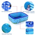 thumbnail image 4 of Portable Swimming Pool Inflatable Baby Swimming Pool Outdoor Children Basin Kid Bathtub, 4 of 7
