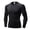 Black3, variant on SUYIDA Men's Tight Fitting Sports Top, Long Sleeve Running Training Tee, Fitness Gym Activewear Shirt