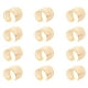 thumbnail image 1 of GOOHOCHY 12 piezas de hebillas de servilleta de metal, aro de servilleta de perla, suministros para mesa circular, 1 of 8