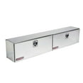 thumbnail image 1 of Weather Guard Tool Box 390-0-02 Hi-Side; Top Side; 2 Doors; Diamond Tread; Bright; Aluminum, 1 of 2