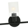 thumbnail image 4 of Designers Fountain Cedar Lane 3 Light Matte Black Bathroom Vanity Light Fixture, D236M-3B-MB, 4 of 5