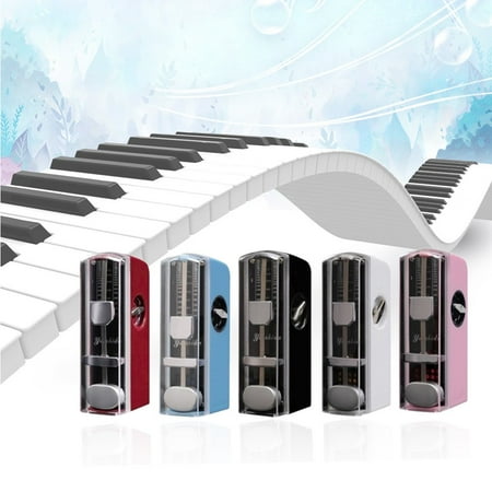 Red Quality Super Mini Guitar Mechanical Metronome 11cm Height Mobile Metronome New