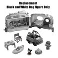 thumbnail image 5 of Replacement Parts for Fisher-Price Little People Light-Up Learning Camper Playset - HGP71 ~ Replacement Black and White Dog Figure, 5 of 6