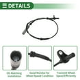 thumbnail image 4 of Unique Bargains ABS Wheel Speed Sensor ABS Sensor No.34526752159/34526758289 for BMW E65 2002-2008 1 Pc Front Left Front Right, 4 of 7