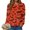 Red_1, variant on Godom Halloween Sweatshirts for Women Ghost Graphic Long Sleeve Tunic Shirts Crewneck Loose Pullover Tops 2025 Trendy Outfit
