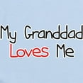 thumbnail image 2 of CafePress - My Granddad Loves Me Infant Bodysuit - Baby Light Bodysuit, Size Newborn - 24 Months, 2 of 4