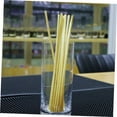 thumbnail image 3 of Minkissy Chocolate Wheat Straw Disposable Drinking Straws 100pcs Safe for Restaurants and Home Use, 3 of 8