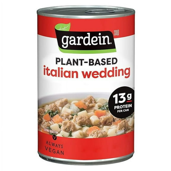 Gardein Plant-Based Meatball Italian Wedding Soup, Vegan, 15 oz. ( Pack of 2 )