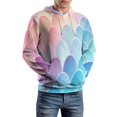 thumbnail image 5 of Colorful Mermaid Scales 3d Sweatshirts Hoodie Fashion Casual Personality Men's Women Street Hoodie Pullovers Long Sleeve Comfortable Top, 5 of 6