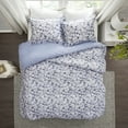 thumbnail image 4 of Home Essence Tallie 3 Piece Cotton Printed Duvet Cover Set, 4 of 14