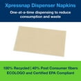 thumbnail image 4 of Tork DX906E Universal Xpressnap Dispenser Napkin, Interfold, 1-Ply, 8.5" Length x 13.0" Width, Natural,(Case of 12 Packs, 500 per Pack, 6,000 Napkins), 4 of 8
