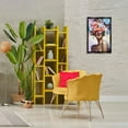 thumbnail image 3 of Stupell Industries Surrounded By Florals Plants & Flowers Painting Black Floater Framed Canvas Art Print Wall Art, 17 x 25, 3 of 10