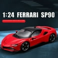thumbnail image 1 of Bburago 1:24 SF90 sports car racing car model simulation alloy boy for Ferrari toys, 1 of 5