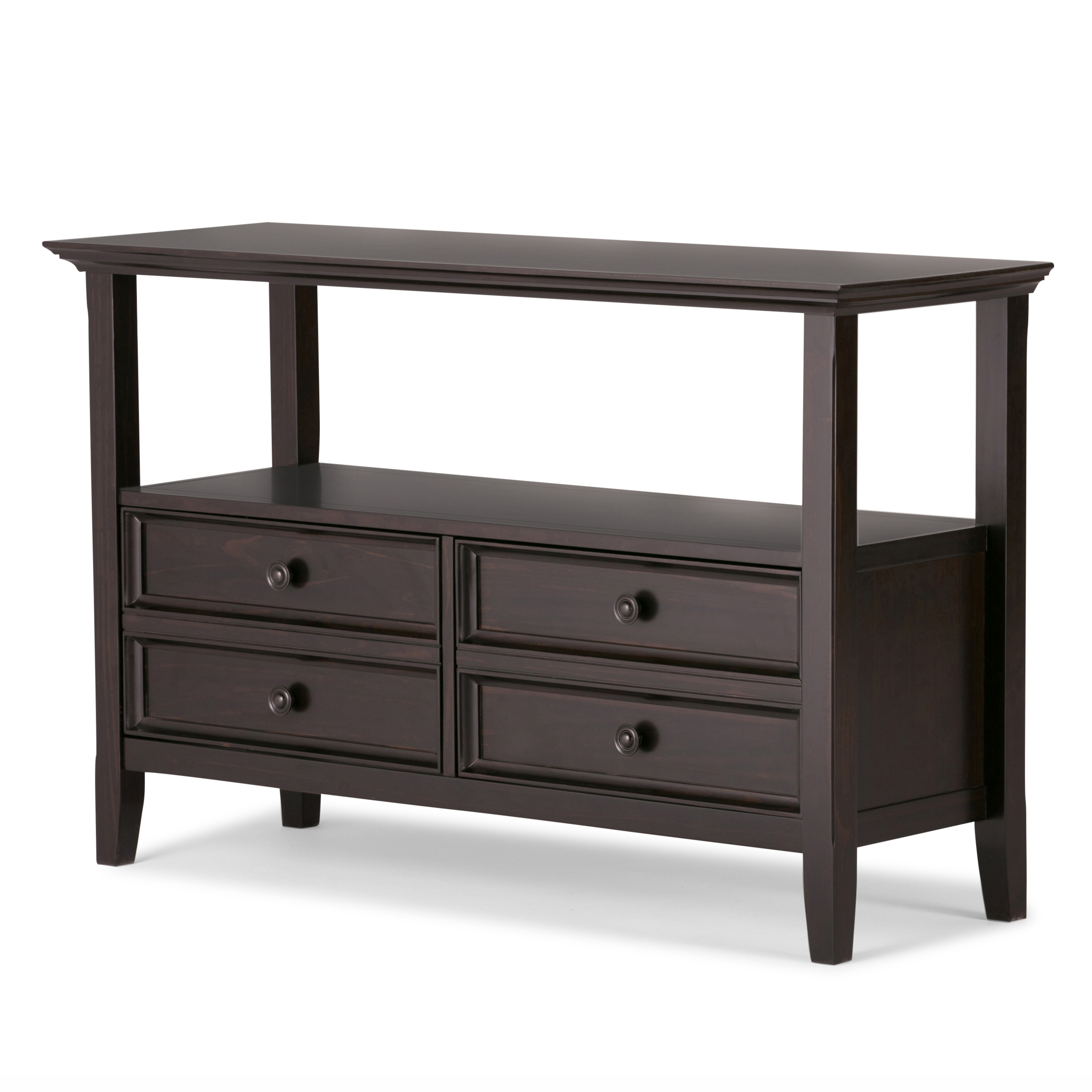 Brooklyn + Max Washington Solid Wood 48 inch Wide Transitional Console