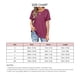thumbnail image 5 of Blusa de manga corta con cuello redondo, Top de corte informal para mujer, elegante, transpirable, a la moda, para verano, 5 of 6