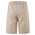 thumbnail image 4 of pstuiky Pantalones cortos para hombre, Pantalones cortos casuales de color liso para hombre, con bolsillos y cintura con cordones Pantalones cortos de entrenamiento, 4 of 9