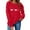 Black, variant on Aoiroe Women Letter Print Sweatshirt,Valentines Clothes for Women Long Sleeve Cute Heart Pullover Tops Love Sweatshirt Lightweight Sweaters Women'S Sweatshirts No Hood Black L