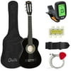 Best Choice Products 30in Kids Acoustic Guitar Beginner Starter Kit with Tuner, Strap, Case, Strings - Black