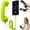 Green, variant on Retro Phone Handset for iPhone and Android, Type-C Vintage Wired Handset with Microphone, Dial Bop Phone for Calls, Meetings, Christmas Gifts