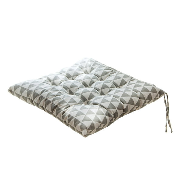 Eoozwa Chair Cushions, Cloth Seat Cushions for Patio Furniture 18 x 18 Inch Patio Cushion for Rocking, Camping, Kitchen Chairs Office Seat Cushion Diameter