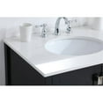 thumbnail image 4 of 42 inch Single Bathroom Vanity in Black with Backsplash, 4 of 8
